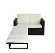 Rattan Outdoor Garden Patio Wicker Furniture Set Sun Bed Sofa 2 Seater Lounger
